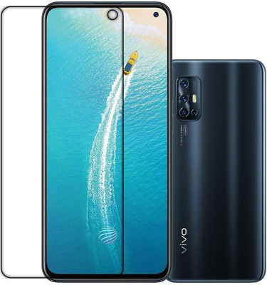 SOMTONE Front and Back Tempered Glass for Vivo V17(Pack of 1)