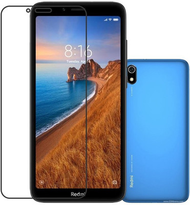SOMTONE Front and Back Tempered Glass for REDMI 7A(Pack of 1)