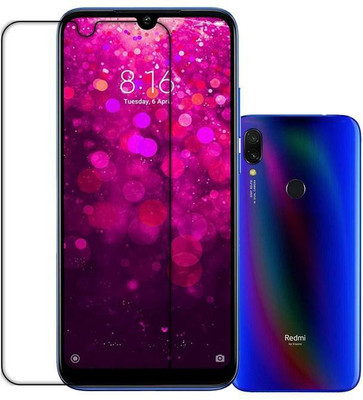 SOMTONE Front and Back Tempered Glass for REDMI Y3(Pack of 1)