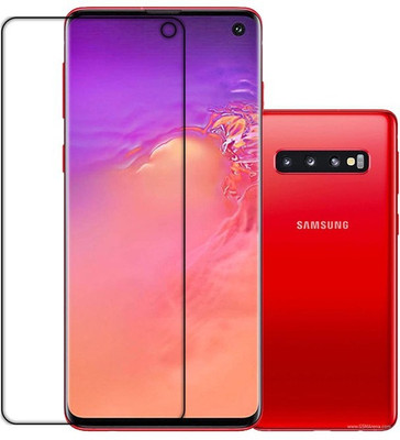 SOMTONE Front and Back Tempered Glass for SAMSUNG S10(Pack of 1)