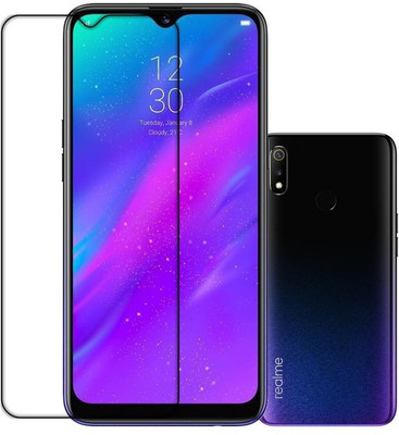 DB Front and Back Tempered Glass for Realme 3(Pack of 1)