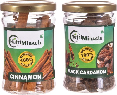 NUTRI MIRACLE cinnamon black cardmom combo pack(2 x 65 g)