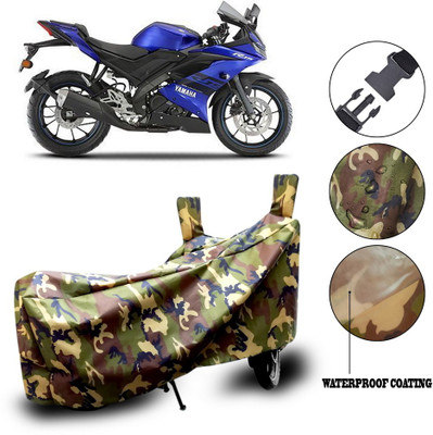 Autogard Waterproof Two Wheeler Cover for Yamaha(Multicolor)