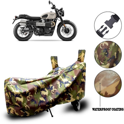 MASVERA Waterproof Two Wheeler Cover for Triumph(Multicolor)