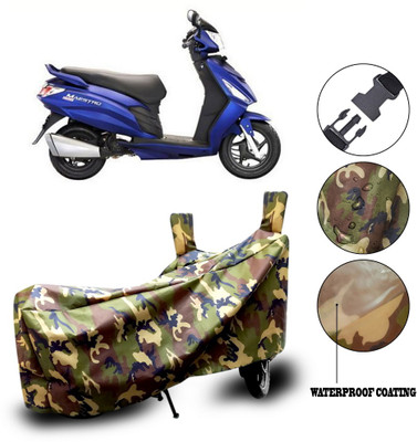 MASVERA Waterproof Two Wheeler Cover for Hero(Multicolor)