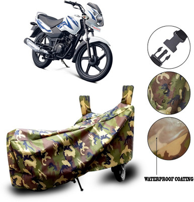Autogard Waterproof Two Wheeler Cover for TVS(Multicolor)