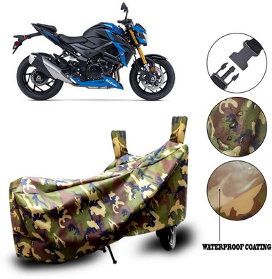MASVERA Waterproof Two Wheeler Cover for Suzuki(Multicolor)