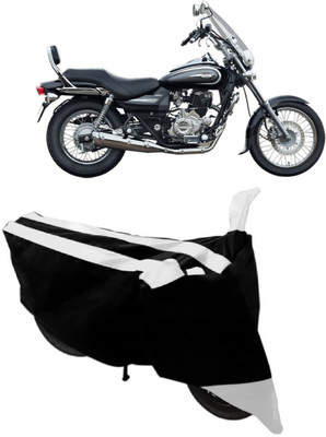 Elegance Two Wheeler Cover for Bajaj(Avenger 220 Cruise, White)