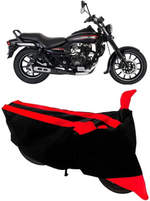 AutoRock Two Wheeler Cover for Bajaj(Avenger 220 Street, Red)