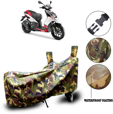 MASVERA Waterproof Two Wheeler Cover for Aprilia(Multicolor)