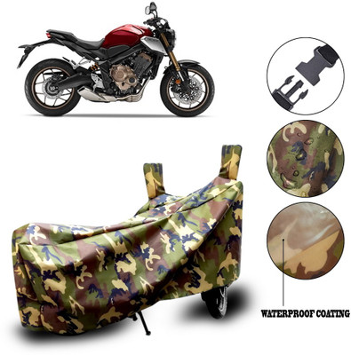 Autogard Waterproof Two Wheeler Cover for Honda(Multicolor)