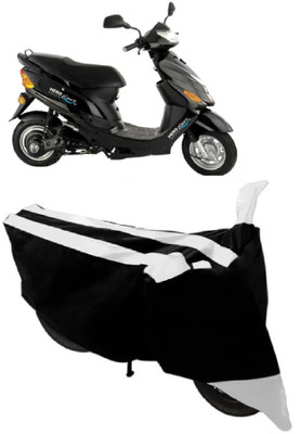 Elegance Two Wheeler Cover for Hero(Electric Zippy, White)