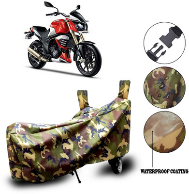 MASVERA Waterproof Two Wheeler Cover for Mahindra(Multicolor)