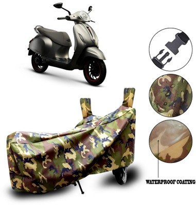 MASVERA Waterproof Two Wheeler Cover for Bajaj(Multicolor)