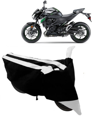 Elegance Two Wheeler Cover for Kawasaki(Z800, White)