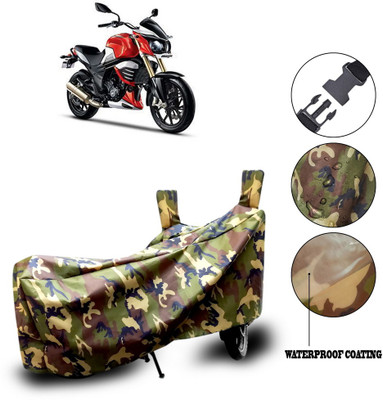 MASVERA Waterproof Two Wheeler Cover for Mahindra(Multicolor)