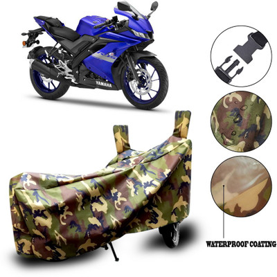 MASVERA Waterproof Two Wheeler Cover for Yamaha(Multicolor)