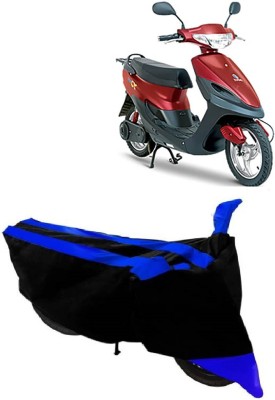 AutoKick Two Wheeler Cover for Avon(E Scoot, Blue)