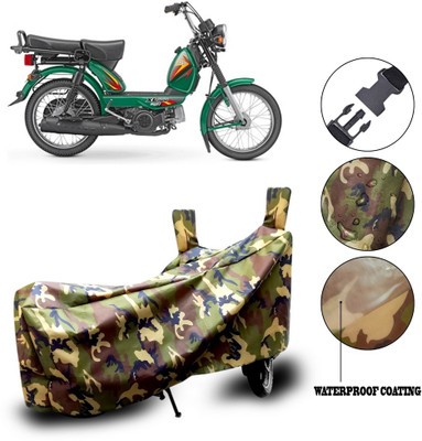 Autogard Waterproof Two Wheeler Cover for TVS(Multicolor)