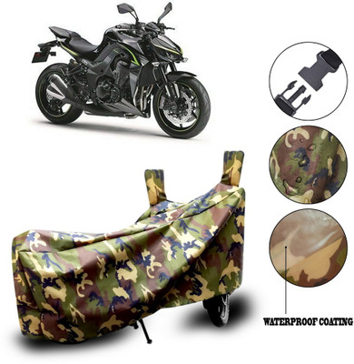 MASVERA Waterproof Two Wheeler Cover for Kawasaki(Multicolor)