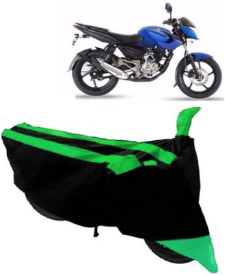 AutoRock Two Wheeler Cover for Bajaj(Pulsar, Green)