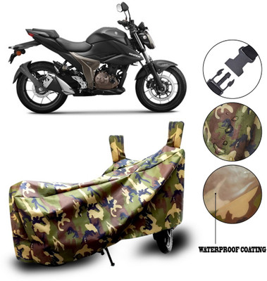 MASVERA Waterproof Two Wheeler Cover for Suzuki(Multicolor)