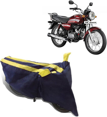 AutoRock Two Wheeler Cover for Hero(HF Dawn, Yellow)