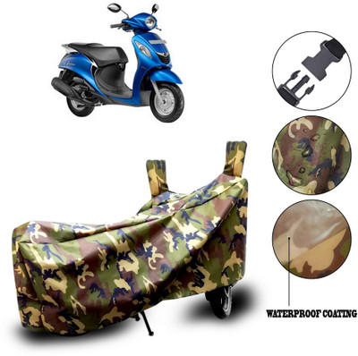 Autogard Waterproof Two Wheeler Cover for Yamaha(Multicolor)