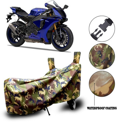 MASVERA Waterproof Two Wheeler Cover for Yamaha(Multicolor)