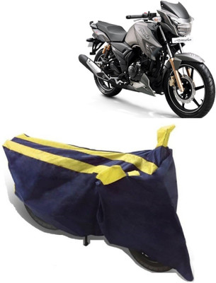 AutoRock Two Wheeler Cover for TVS(Apache RTR 180, Yellow)