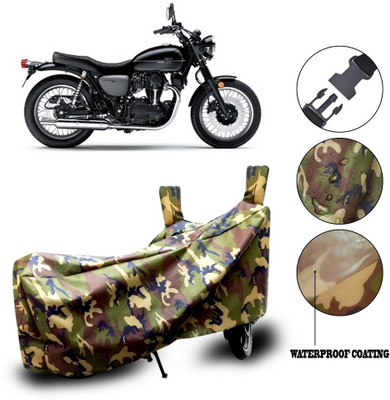 MASVERA Waterproof Two Wheeler Cover for Kawasaki(Multicolor)