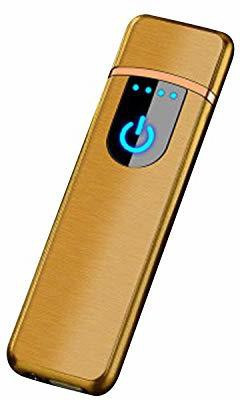 Peshkar USB Electronic Pocket Cigarette Lighter USB Electronic Pocket Cigarette Lighter Pocket Lighter(Multicolor)