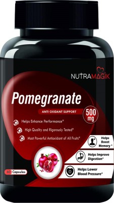 nutramagik Pomegranate Fruit Extract Rich Antioxidants for Healthy Body.(60 No)