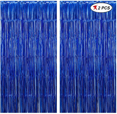 AngelicDecore Blue Curtain