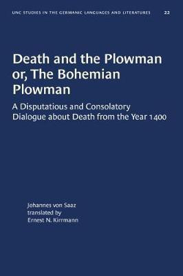 Death and the Plowman or, The Bohemian Plowman(English, Paperback, Saaz Johannes von)