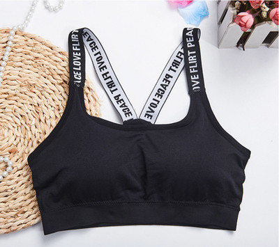 Bahucharaji Creation Women Sports Lightly Padded Bra(Black)