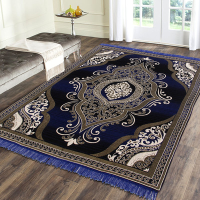 Flipkart SmartBuy Multicolor Cotton Carpet(4 ft,  X 6 ft, Rectangle)