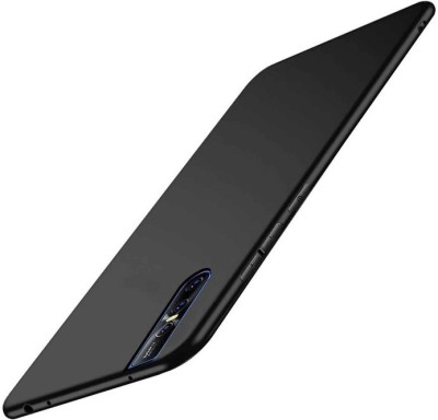 Helix Back Cover for vivo V15 Pro(Black, Grip Case, Silicon, Pack of: 1)