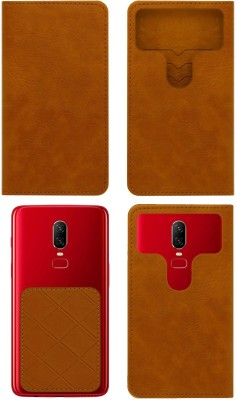 ACM Flip Cover for Celkon A118(Brown, Cases with Holder, Pack of: 1)
