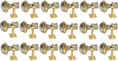 GROWNIX Gold Rod Rail Bracket Metal(Pack of 18)