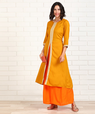 Anmi Women Kurta Palazzo Set