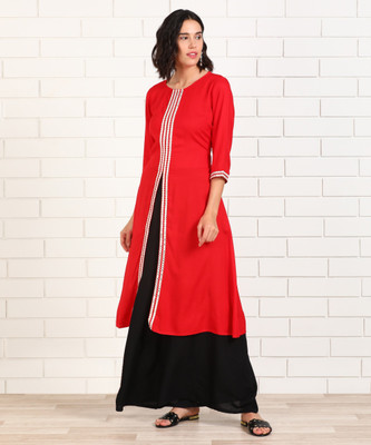Anmi Women Kurta Palazzo Set