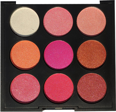 TUKAMCHA 9 COLOR Smoky Eye Look EYESHADOW PALETTE IN MULTI COLOR 03 (AR-0194) 12 g(MULTICOLOR)
