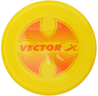 VECTOR X Yellow Plastic Sports Frisbee(Pack of 1)