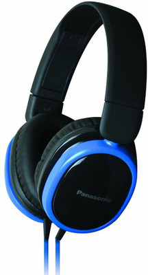 Panasonic RPHX250MA Headphones Wired Headset(Black, On the Ear)