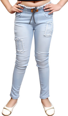 ELENDRA JEANS Regular Girls Light Blue Jeans