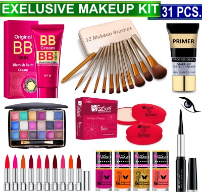 Lady FASHION Exelusive Party Wear Makeup Kit 20(Pack of 31)