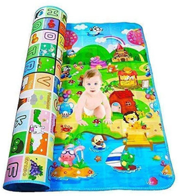 PAVITRA ENTERPRISE Polyester Baby Play Mat(Multicolor, Extra Large)