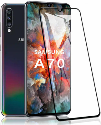 LIKEDESIGN Edge To Edge Tempered Glass for Samsung Galaxy A70(Pack of 1)