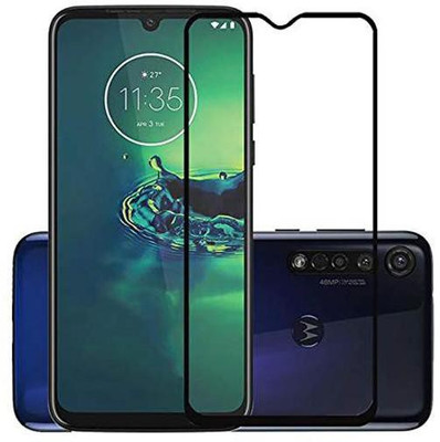 LIKEDESIGN Edge To Edge Tempered Glass for Moto G8 Plus(Pack of 1)